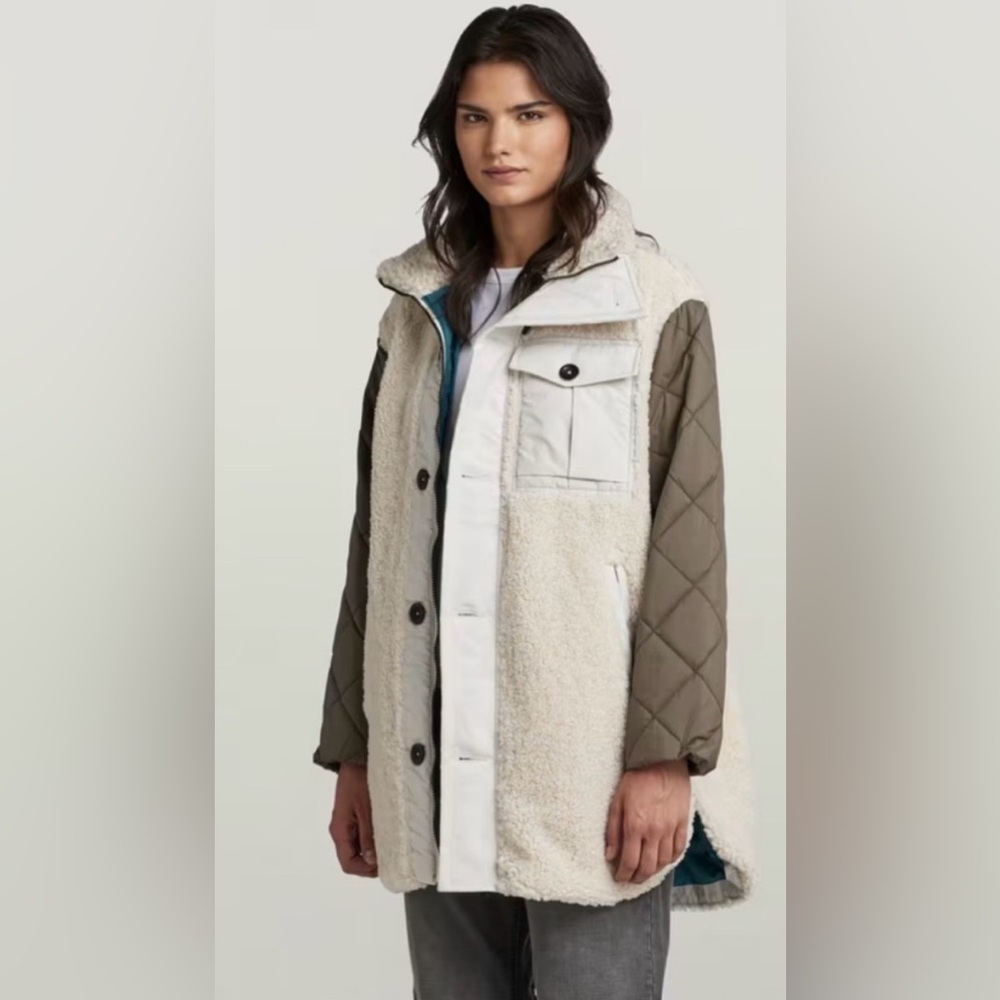 G-Star Raw Teddy Mix Jacket NWT Size M